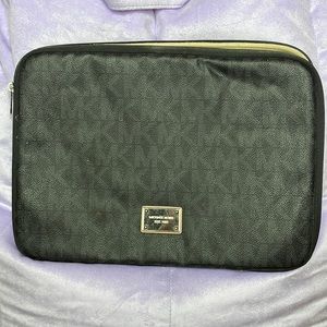 Black Michael Kors Laptop Case